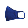 Royal Blue Face Mask, Cotton, 2 layers, Washable, Reusable Mask, Adult Size