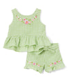 unikinc - Girls Gingham Short Sets - Unikinc