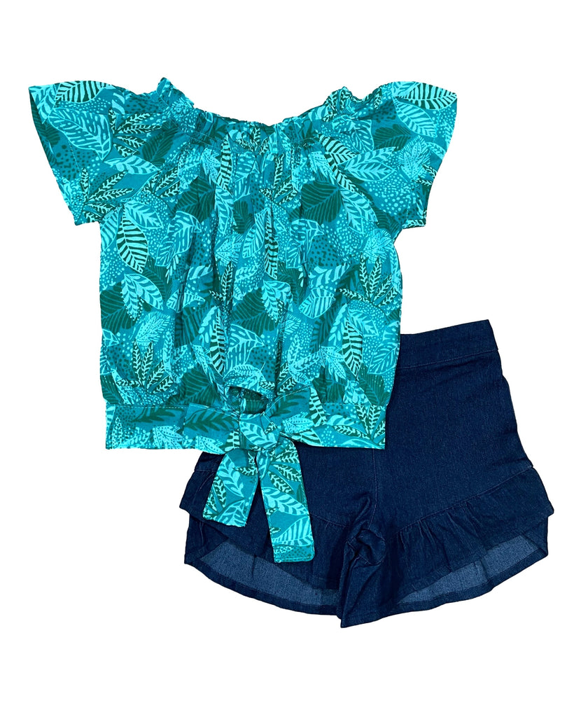 Girl Short Set 2-14