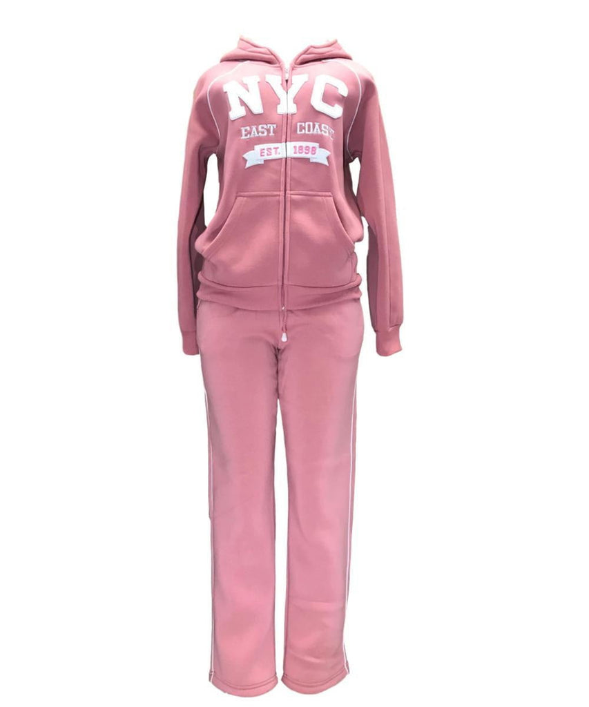unikinc - Women's Fleece NYC Matching Tracksuit - Unik Inc