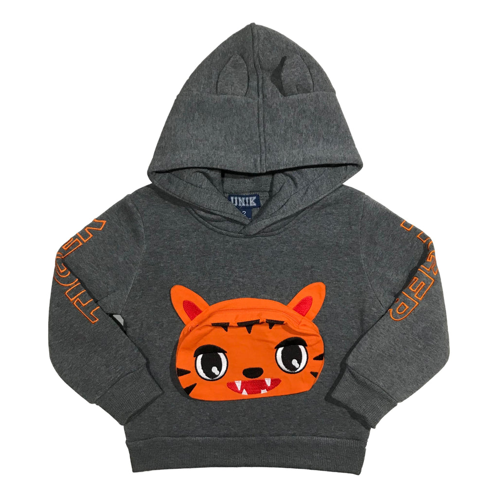 unikinc - Tiger Boy's Hoodie - Unik Inc