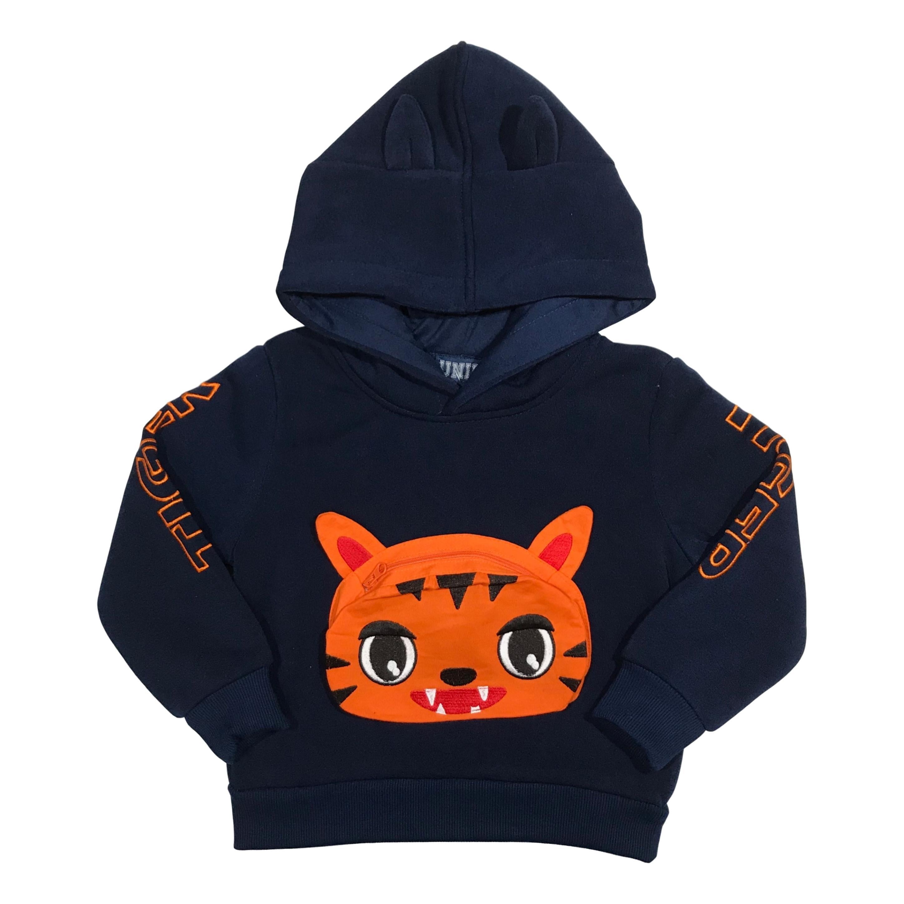 unikinc - Tiger Boy's Hoodie - Unik Inc
