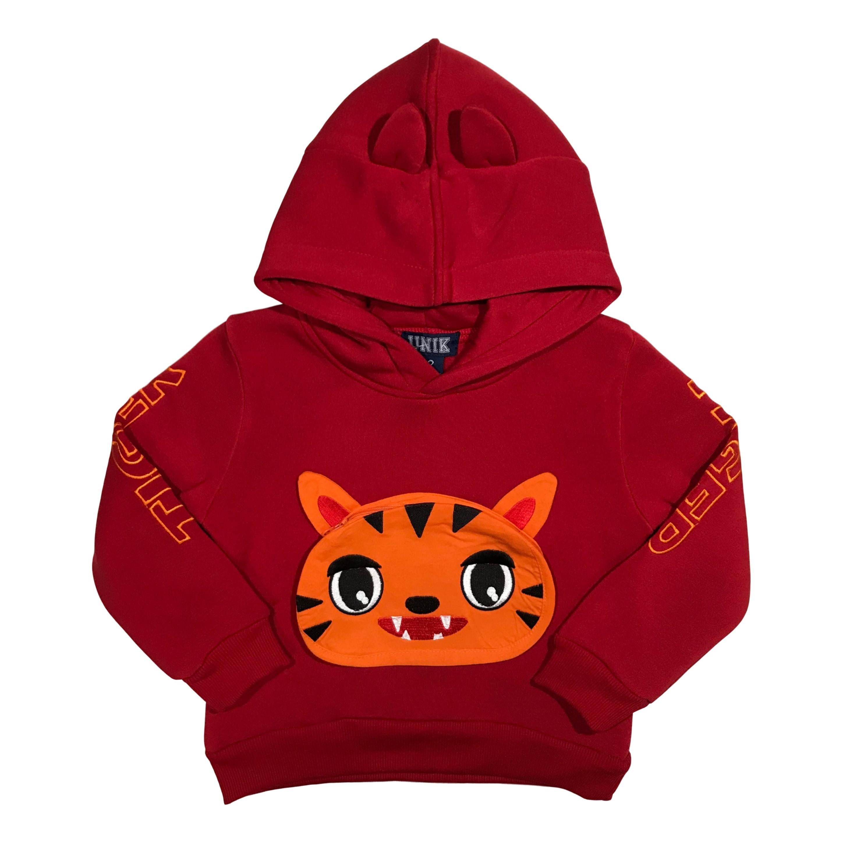 unikinc - Tiger Boy's Hoodie - Unik Inc