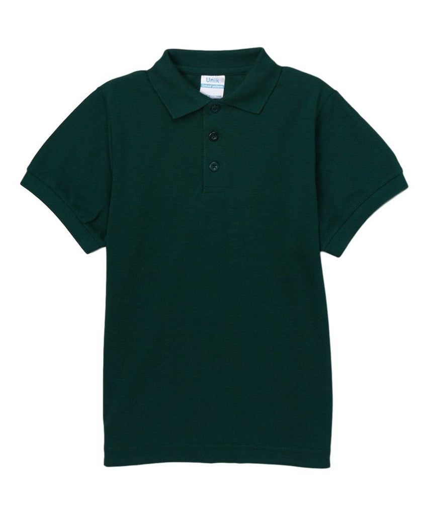 unikinc - Boys Uniform Polo Shirt Hunter Green - Unikinc