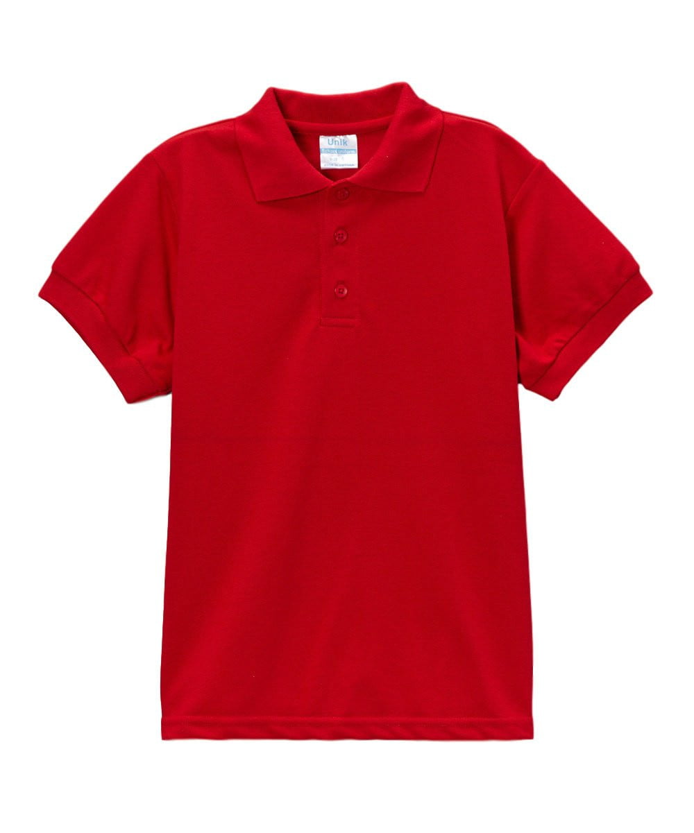 unikinc - Boys Uniform Polo Shirt White - Unikinc
