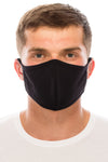 unik Face cover Solid Black
